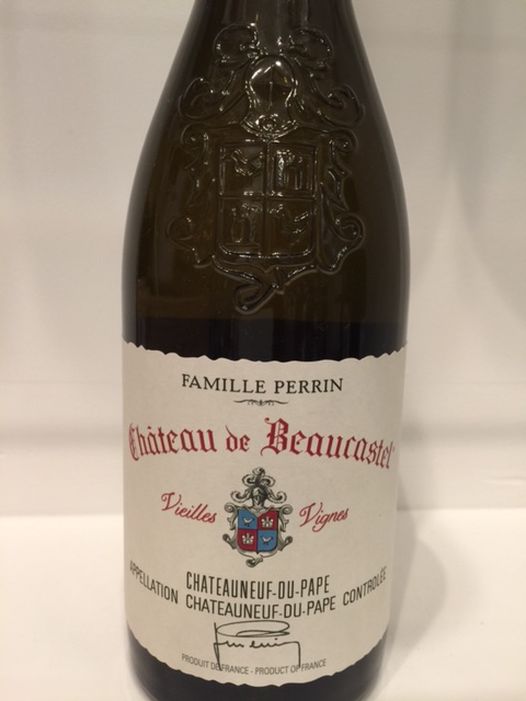 Château Beaucastel Vieilles Vignes 2012 Wine